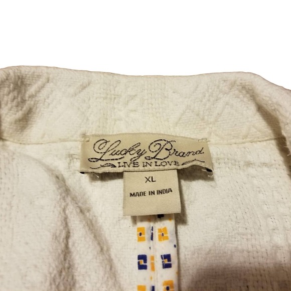 Lucky Brand Sz XL Textured Blazer - Picture 2 of 5